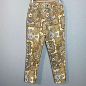 Vintage 90's Carroll Reed Horse‎ Riding Theme Pants